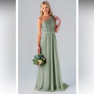 Kennedy Blue Bridesmaid Dress - Shannon Beaded Sage